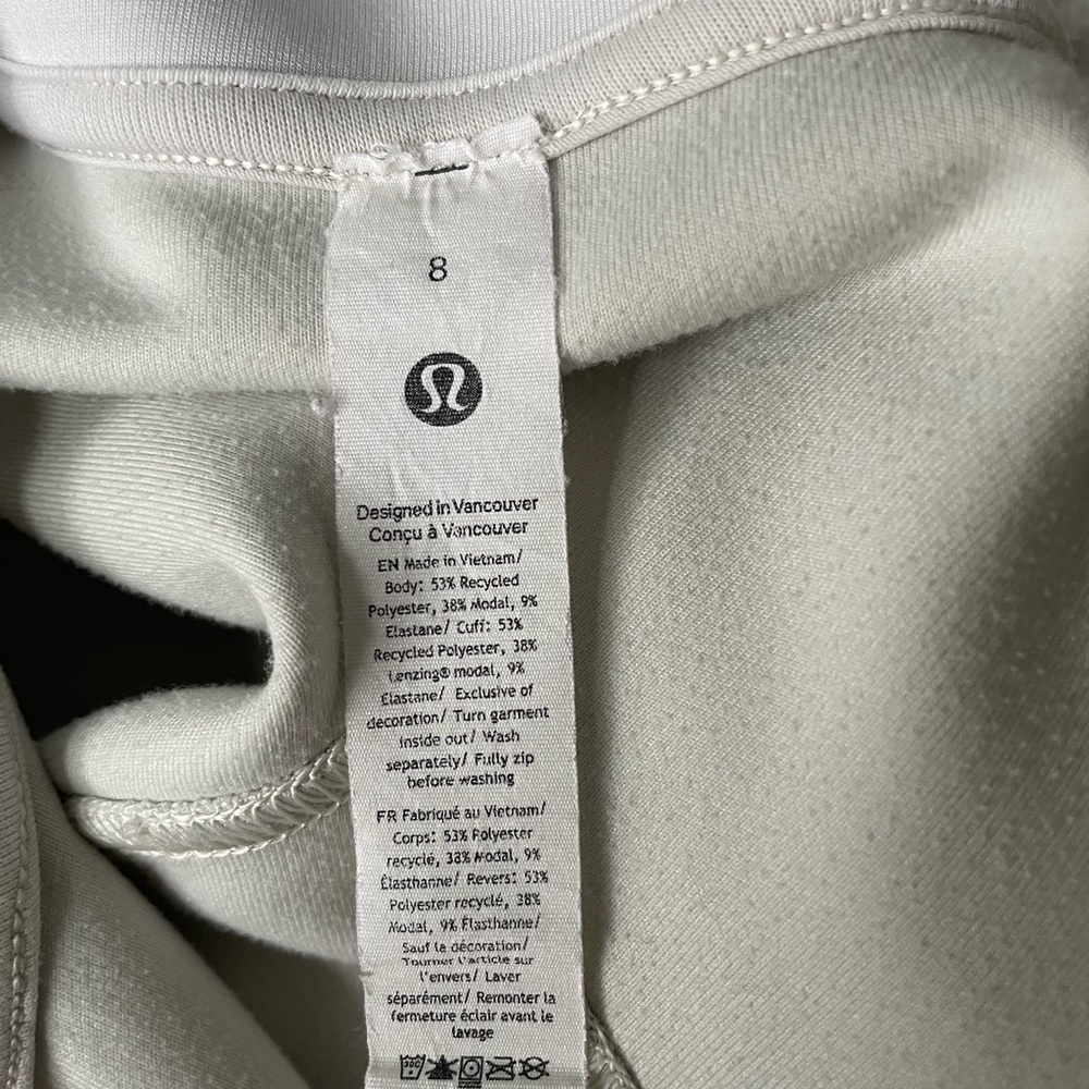 Lululemon Brushed Softstreme Half Zip - Picture 8 of 8